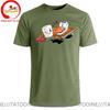 Funny Design Sleepwalking Sushi Sred Doublet Unisex Fashion Trendy Casual Clothing Stylish Tops Tee Shirt Leisure Tshirt Unisexs