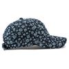 Denim Hat Female Floral Hard Top Baseball Cap
