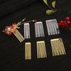 Copper Hairpin Base 5cm U-Pin Material for DIY Hair Jewelry Craft 1 Pc