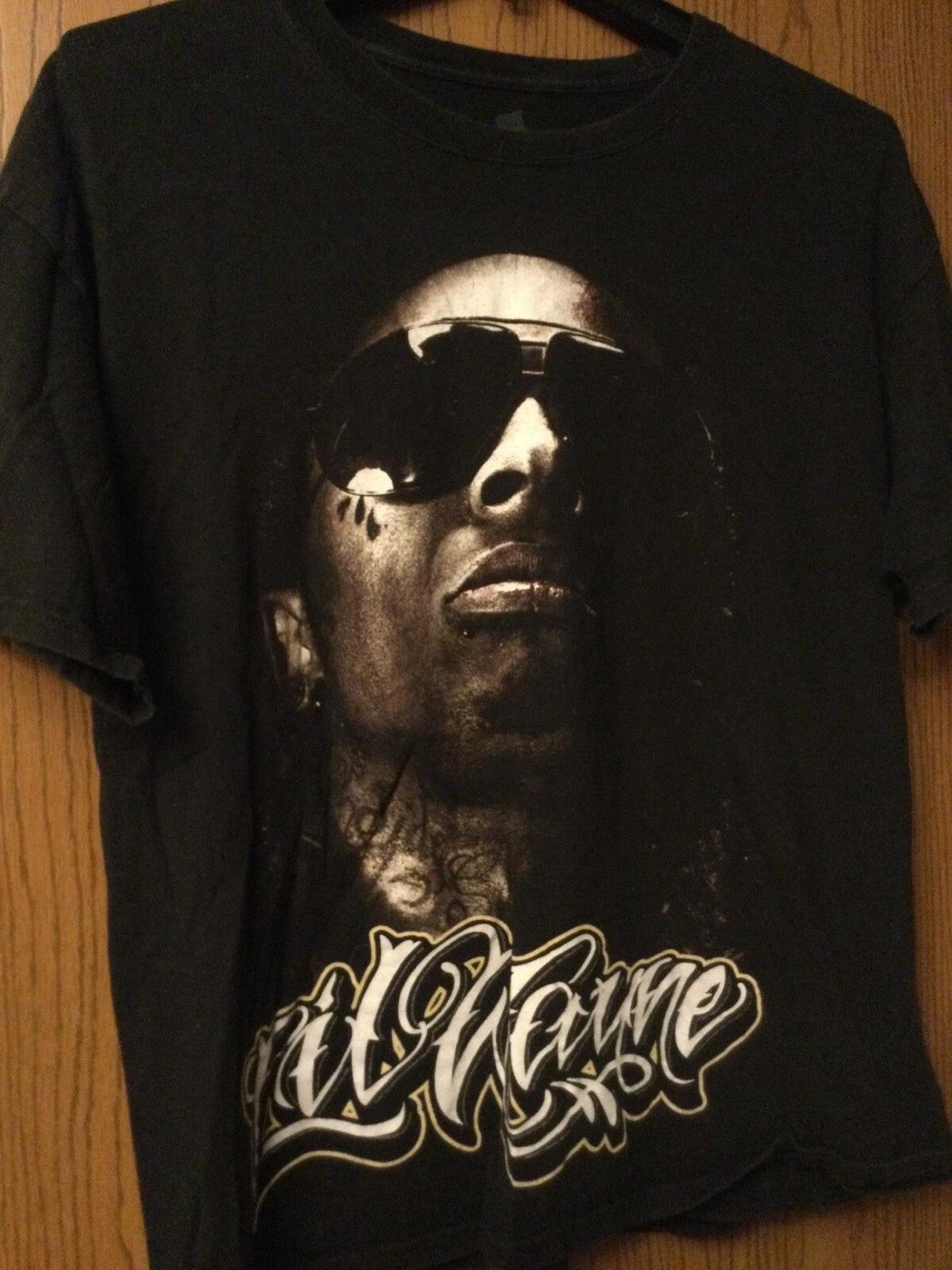 Lil’ Wayne - Black Shirt - XL - Hanes S