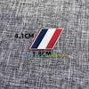3D creative solid color block decorative scratch cover rear badge stickers for modified car fenders suitable for German French and Italian vehicles