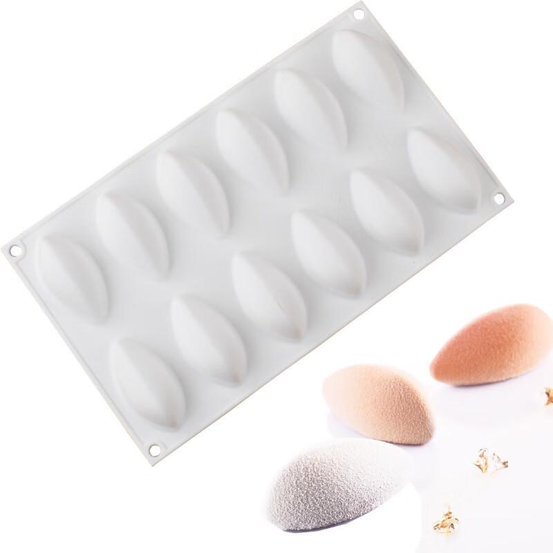 12-Cavity Mango Silicone Mold