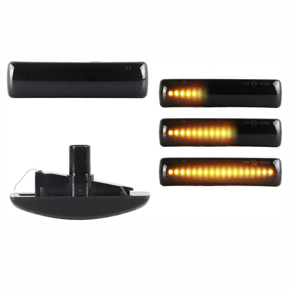 2x LED Side Marker Lights For Land Rover LR2 LR3 LR4 Range Rover Sport LR007954