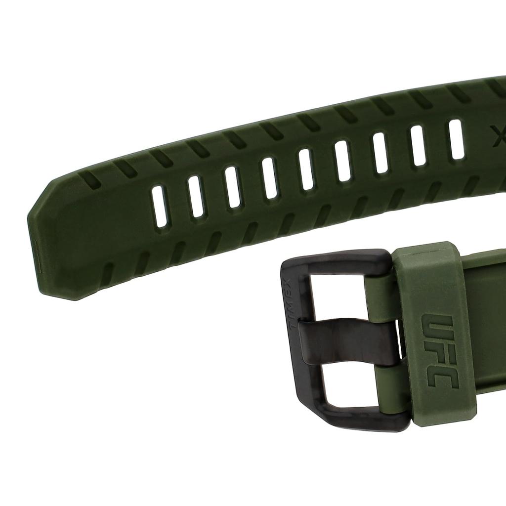 Watch UFC Knockout Digital Quartz 10 ATM Water Resistant Acrylic TW2V88300 Green [TIMEX] 49.5mm Men's [Item]