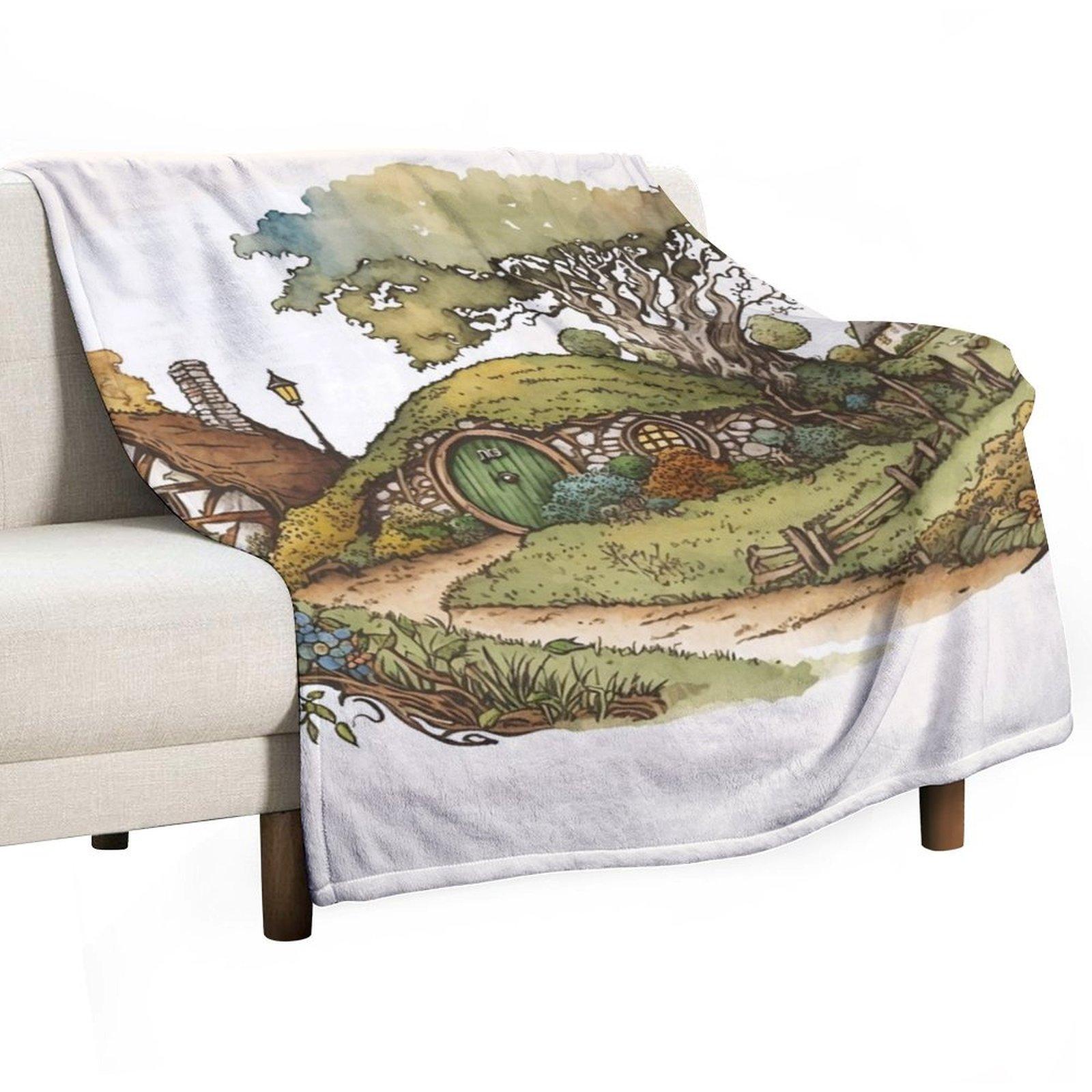 Bag End Throw Blanket Polar Softest Nap Luxury St Blankets 30x40in