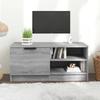 Day and Night - Day and Night Sonoma Gray Plywood TV Cabinet 80x35x36.5 Cm