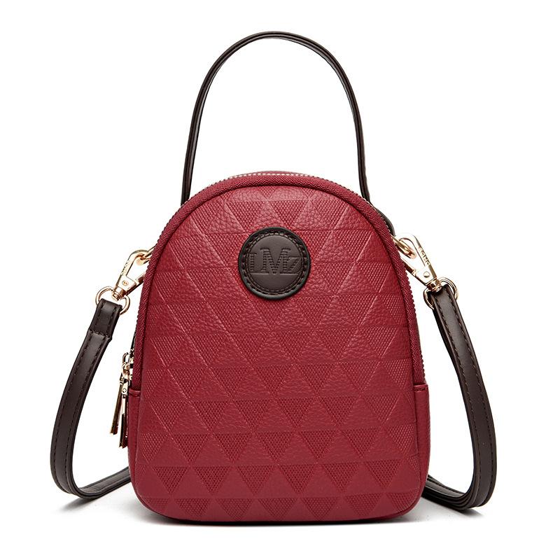 Spring and summer small bag women's bag 2025 new trendy fashion versatile mini shoulder crossbody bag three-layer mobile phone bag