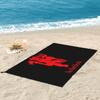 Devils Of Manchester, Manchester Is Red Beach Towel Soft Microfiber Quick Dry Absorbent Quick Towels For Yoga