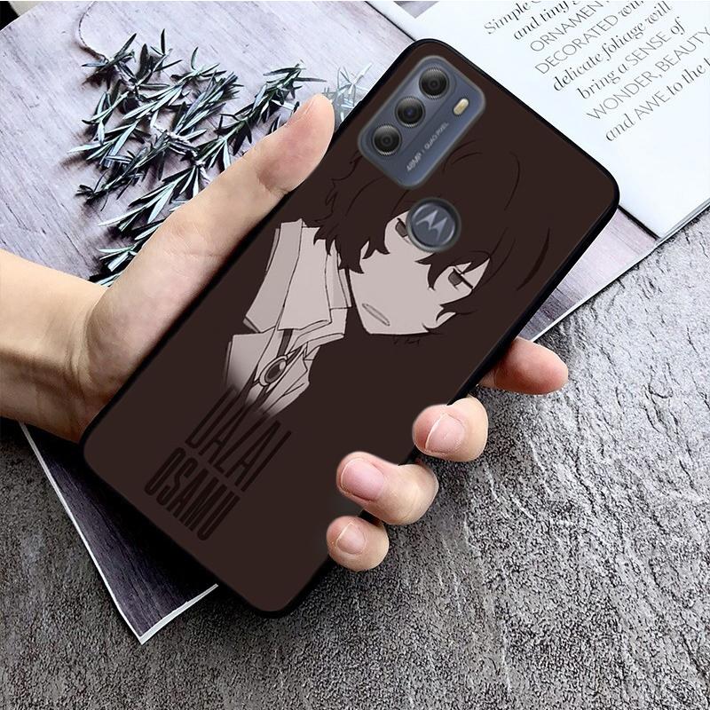 Bungou Stray Dogs Phone Case for Motorola Moto E32 E20 E40 G22 G52 G20 G30 G100 G60 G50 G10 GPure GStylus G9 One Action Macro