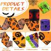 Colorful Halloween Pumpkin Spider Ribbon For Festive Decorations And Diy Crafts