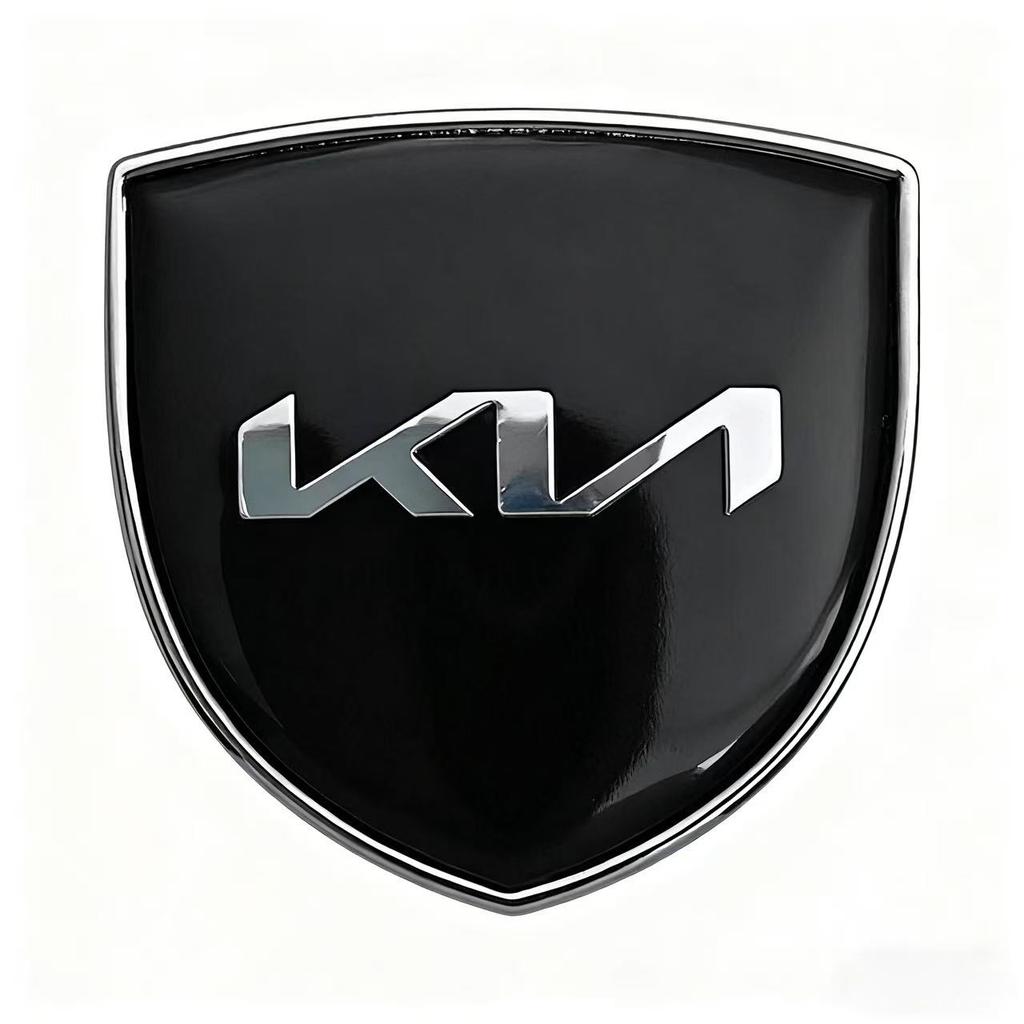 Metal Car Body Side Label Emblem Sticker for Kia Sportage Rio Picanto Sorento Soul Cerato Venga Forte K9 Exterior Accessory Lqrd40