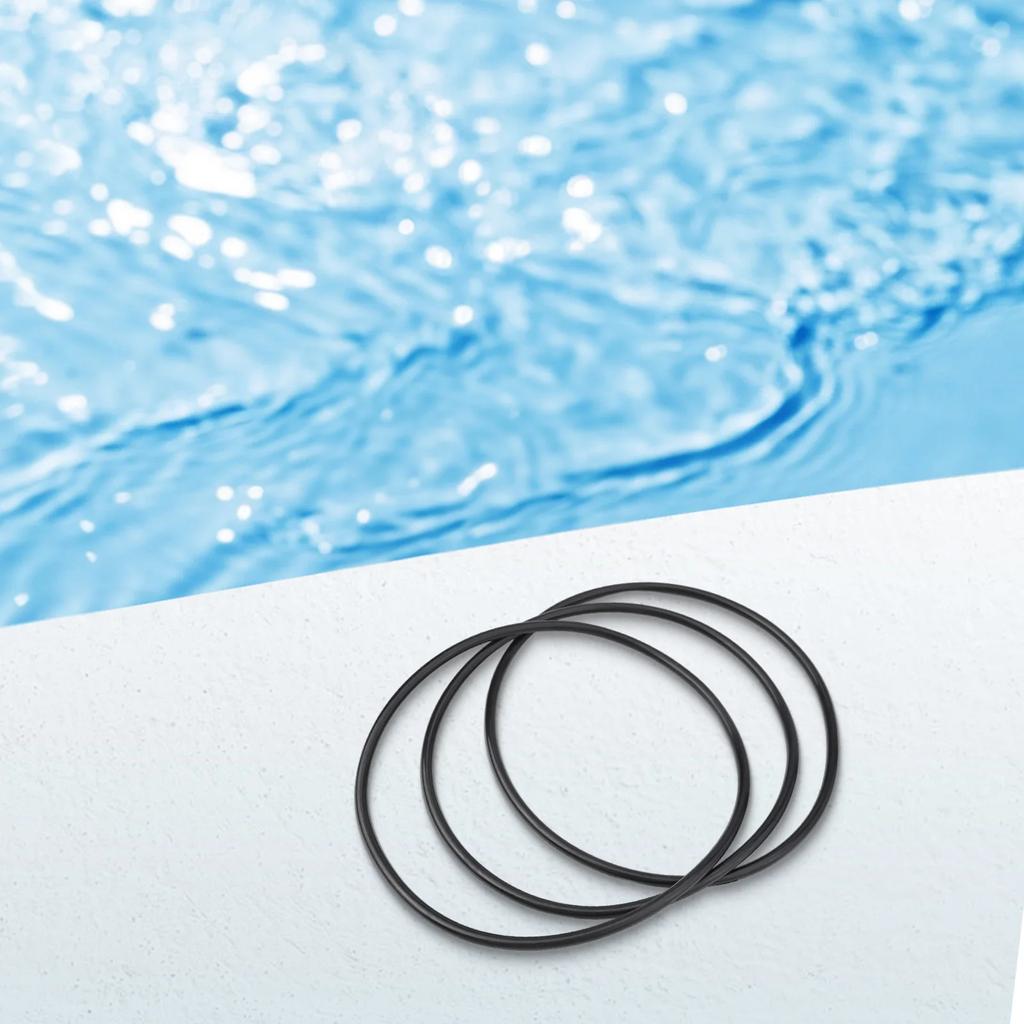 Garnitură Capac O-ring VS-SVRS Pompe Spa Piscină VS 3050 3 buc Negru Pentru CHALLENGER Pentru WhisperFlo Înlocuire Practic