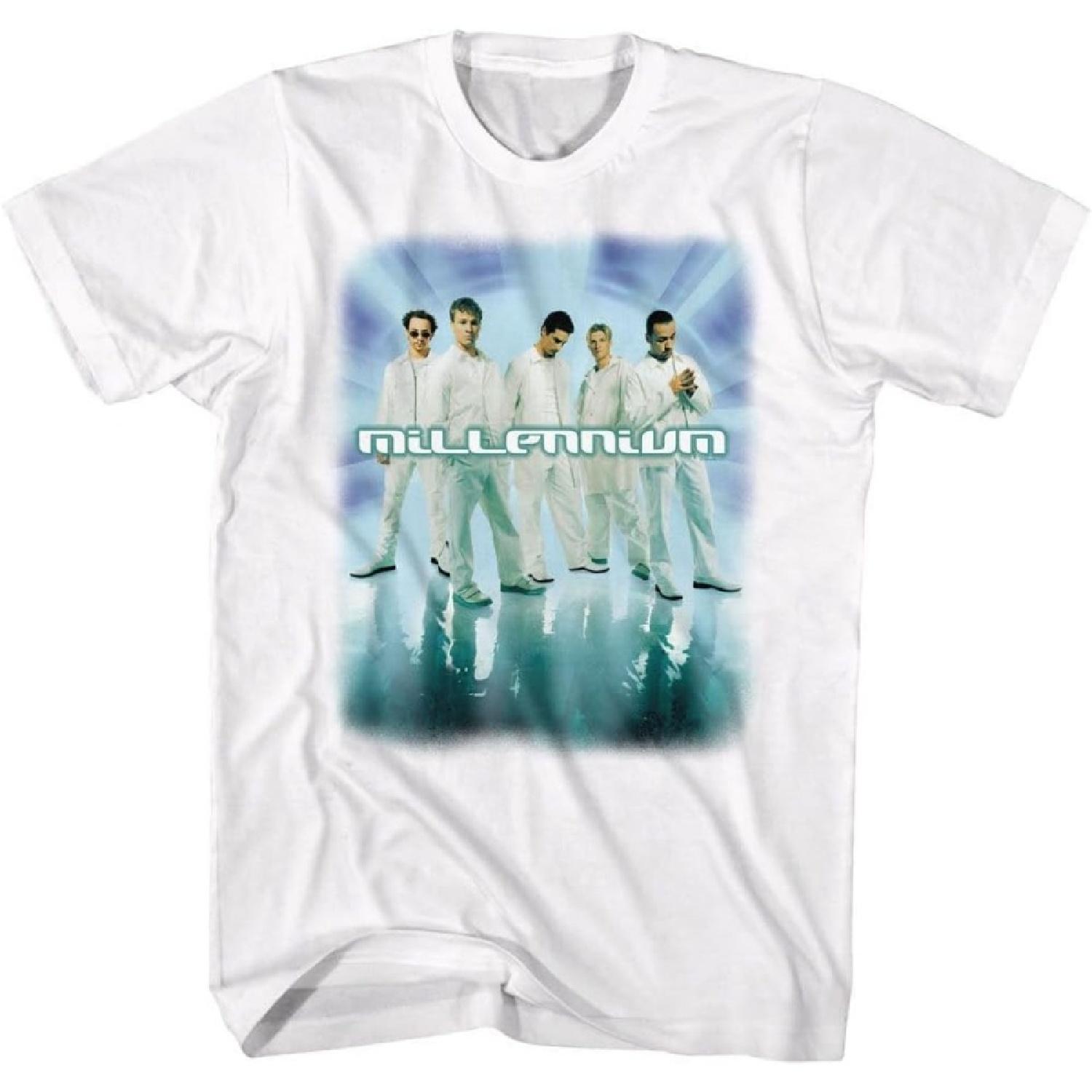 Backstreet Boys - Mens Millennium Short Sleeve T-Shirt S белый