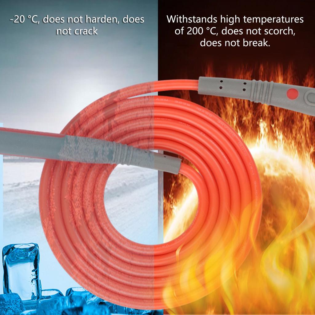 1000V Multimeter Test Leads Probes With Replaceable Fine 20A 4pcs Interchangeable Steel Needle Tip for Precise Testing