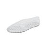 Umweltfreundliche Damen-Mesh-Slipper: Strand-Jelly-Flats mit Hohlgitter-Design