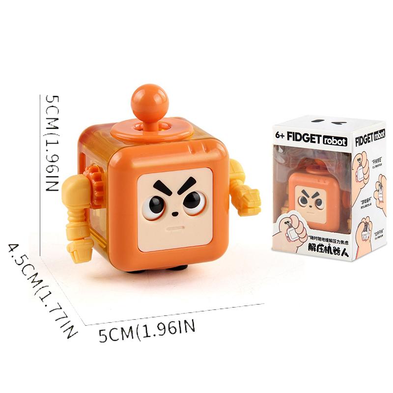 Toys Cube Spinner EDC Fidget Sensory TDAH Decompression Game Stress Relief ADHD Autism Anxiety Fingertip Desk Toy for Adult Kids