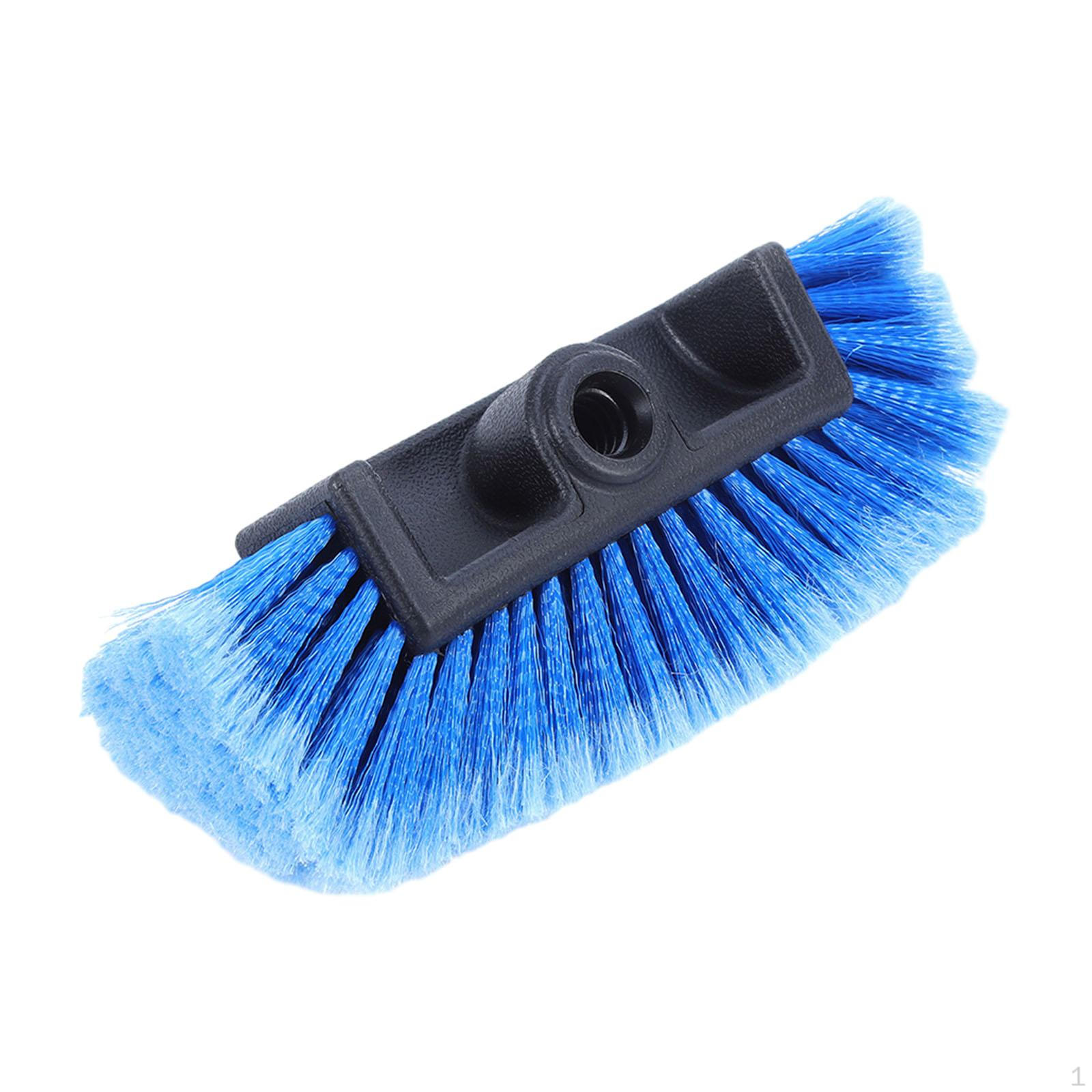 

Инструмент для чистки головки щетки для мойки автомобиля Мягкое сменное оборудование для детализации щетины для автофургона синий