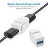 5/10Pcs USB 3.0 Keystone Jack Inserts Connect Equipment with USB Port Snap-in Connector Socket Port for Wall Plate Outlet Panel