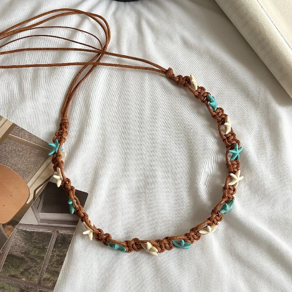 Trendy Design Bohemian Waist Chain Vintage Style Decorative Belt Dress Decoration Rope Material Vintage Rope Decoration
