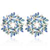 Modern Alloy Geometric Dangle Earrings For Women With Electroplated Finish For Spring Style