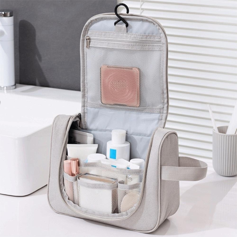 Multilayer Hanging Cosmetic Bag Foldable Travel Toiletries Bag Portable Travel Makeup Bag  Travel
