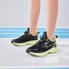 Erke Kids Lightning 4 Mesh Comfortable Breathable Running Shoes Unisex sneaker Black Fluorescent-Green 65125103043-006