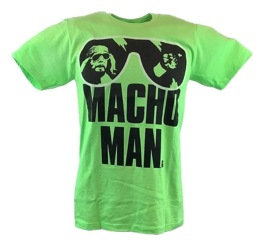 Macho Unisex Randy Savage Neon Green Unisexs Tshirt