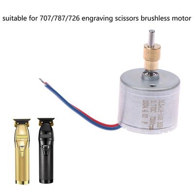 24 mm 3,7 V 7200 ot./min. Bezuhlíkový motor s mosaznou měděnou hlavou Náhradní příslušenství pro zastřihovač vlasů 787/726/707