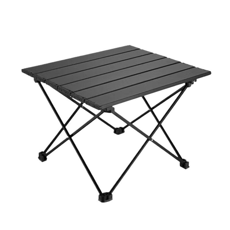Portable Aluminum Folding Picnic Table & Chairs Set for Camping