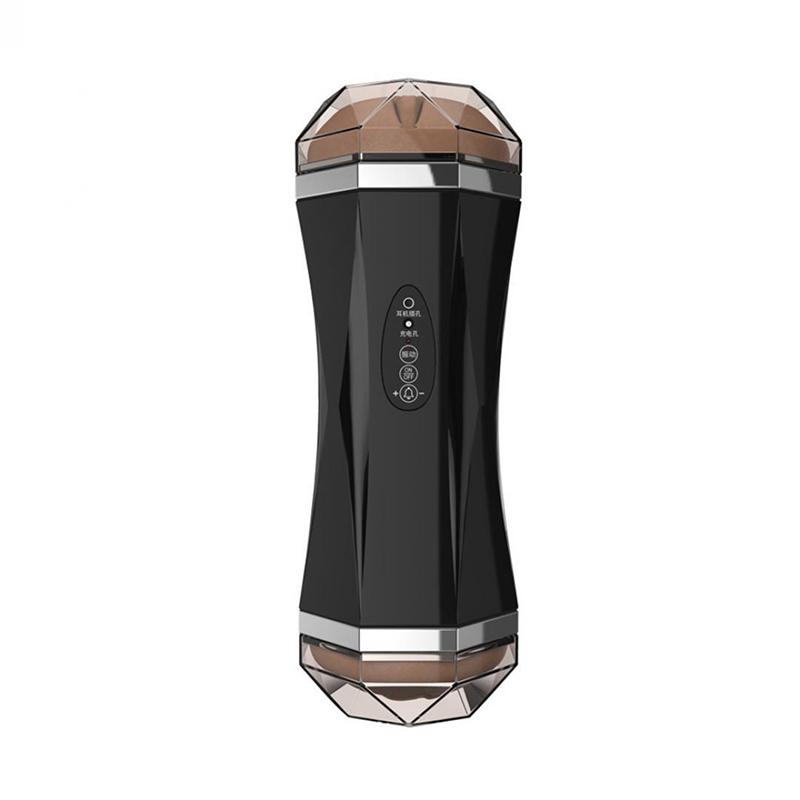 Strong Electric Manual Masturbation Cup Adult Sex Product Realistic Vagina Vibrator Sex Care