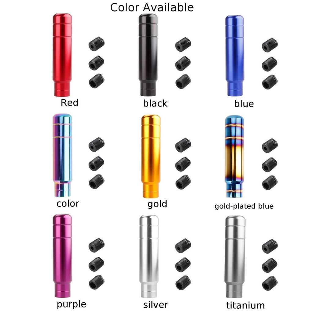 13cm Aluminum Car Gear Shift Knob Shifter Lever Head For Car Manual Transmission 2025 Hot Sale Brand. New And High Quality