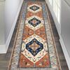 Sweet Soft Vintage Floral Persian Throw Rug Easy Clean Rugs For Living Room Hallway Floor Mat Home Decor