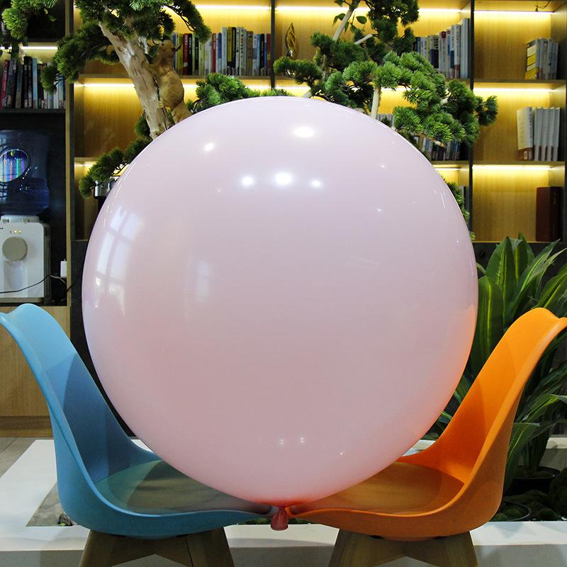 2/5/10pcs Wholesale 36 Inch Circular Thickened Latex Balloons Bars Parties Weddings Holiday New Year Baby Shower Decor Ballons
