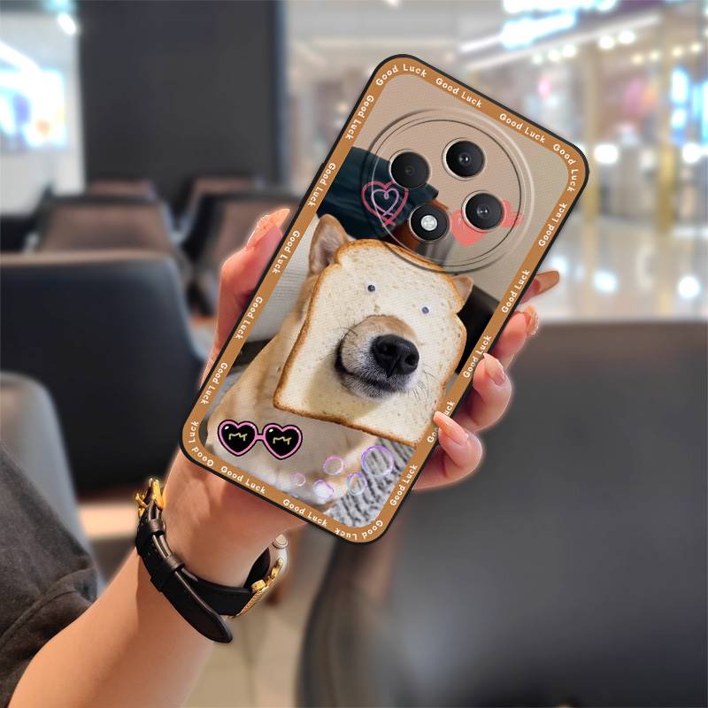 Fashion Design Dirt-resistant Phone Case For OPPO Reno12F 5G Shockproof Anti-dust Full Wrap Back Cover Cartoon Durable