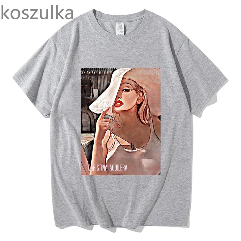 2024 Vintage The 25th Anniversary Of Christina Aguilera Tshirt Adult Medium 2024 Fans Unisex Casual Fashion Vintage Aesthetic T