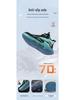 Babudou Boys' Winter Velvet-Lined Waterproof Running Shoes - Lightweight, Non-Slip, Warm Two-Layer Cotton Design.