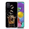 Cigar Whiskey Ice Drink Phone Case For Samsung Galaxy A52 A32 A22 A12 A02S A50S A30S A51 A31 AA71 Note 20 Ultra 10 S10 Plus Gala