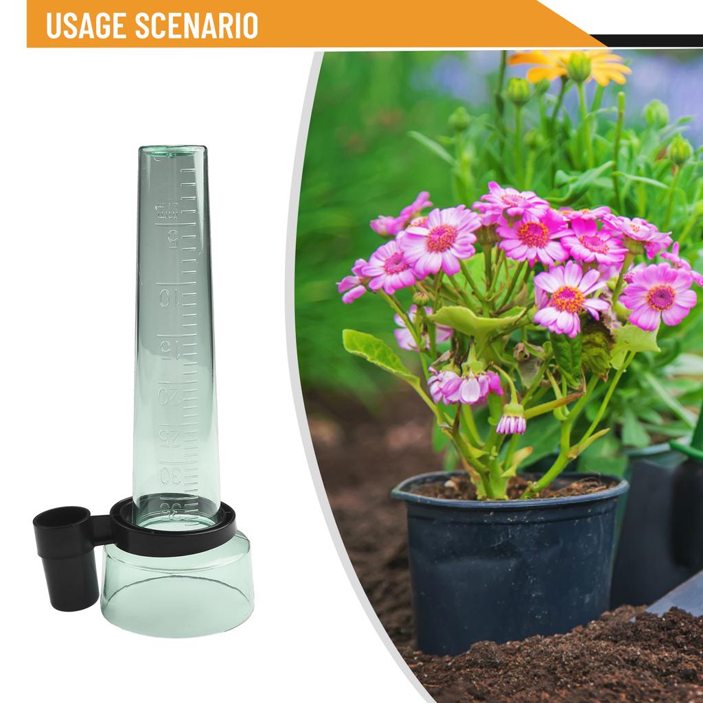 1pcs Rain Gauge Convenient Durable Garden Outdoor Rain Meter