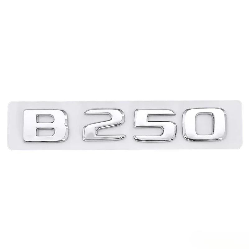 GWRA8 3D ABS Letters Decal Car Body Trunk Emblem Sticker for Mercedes Benz B180 B200 B220 B250 B260 Exterior Accessories