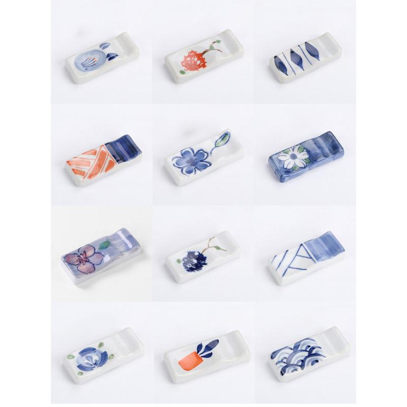 Exquisite Japanese Ceramic Chopstick and Spoon Rest for Home and Restaurant