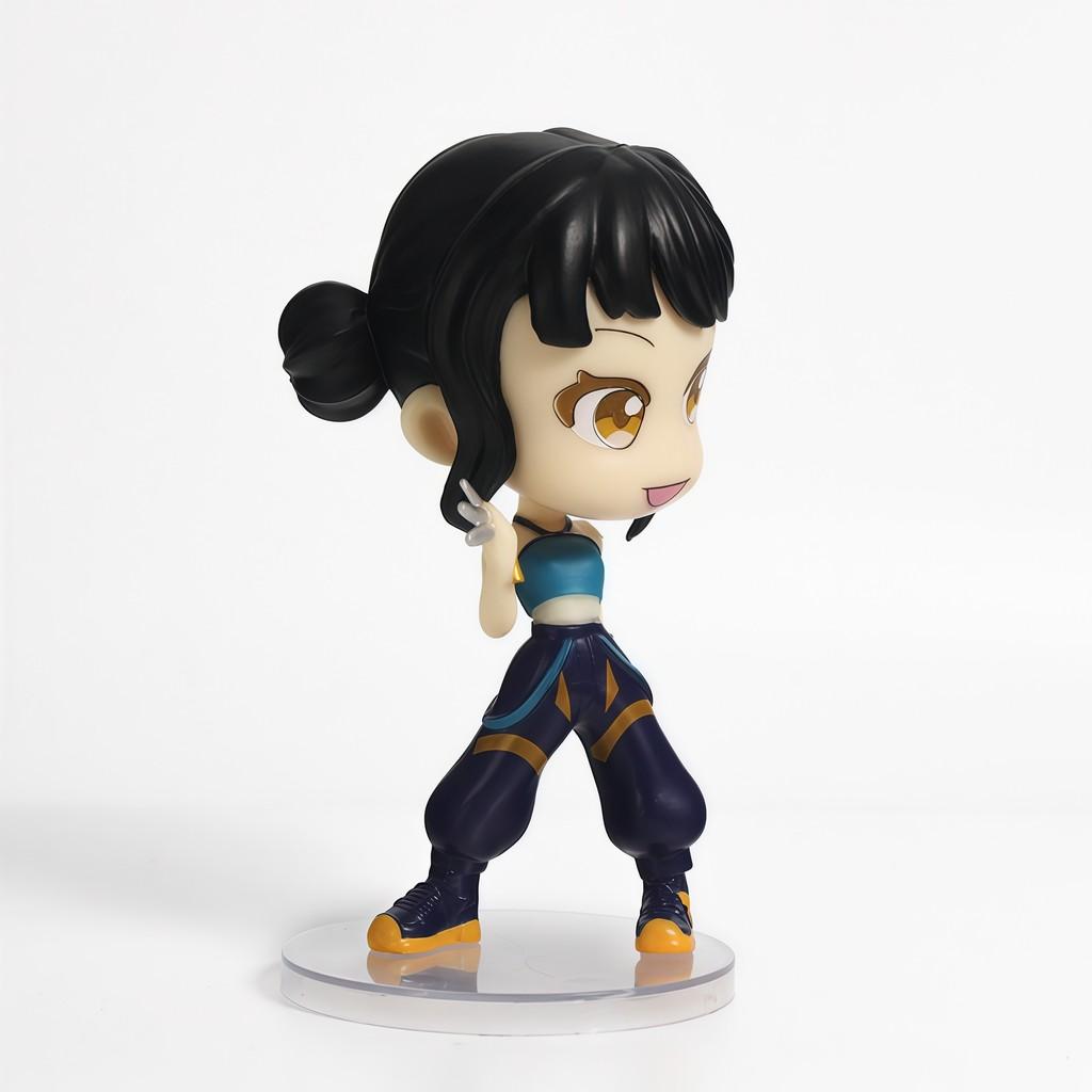 Figura de PVC de Chica Cazadora de Demonios Kpop con Diseño Coleccionable para Fans