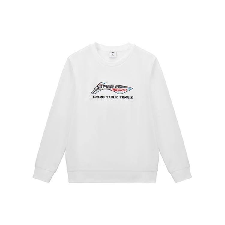 Li-Ning Graphic Table Tennis Sweatshirt White Men s AWDT281-1 XL