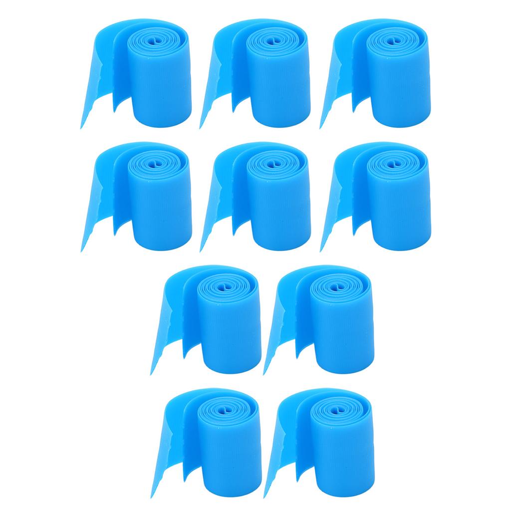 10 ks Turniket Cca 1x18,1in Jednorázový Bez latexu Odolný proti roztržení Flexibilní Gumový Turniket