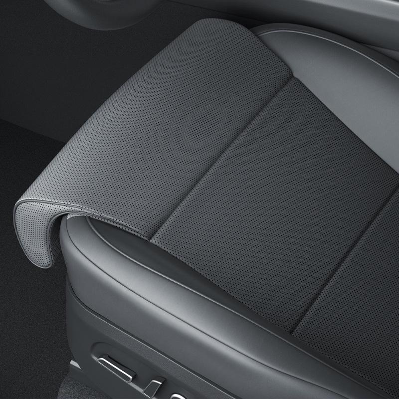 Cuscino e Coprisedile Compatibili per Tesla Model Y/Model 3 con Estensione Gambe e Poggiapiedi