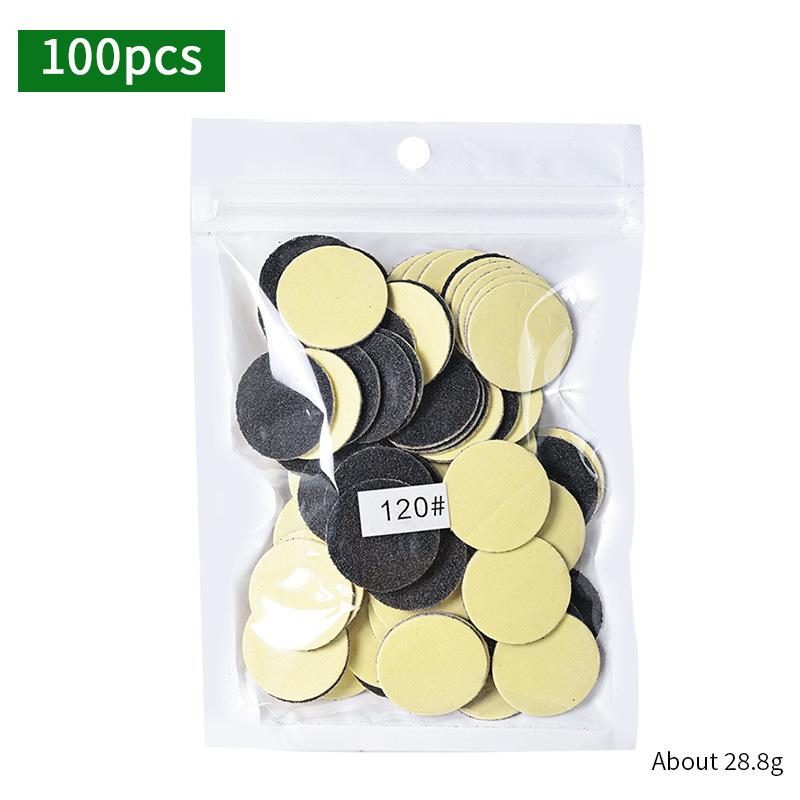 Set Electric de Pilire a Unghiilor: Foi abrazive pentru pedichiură și tifon exfoliant