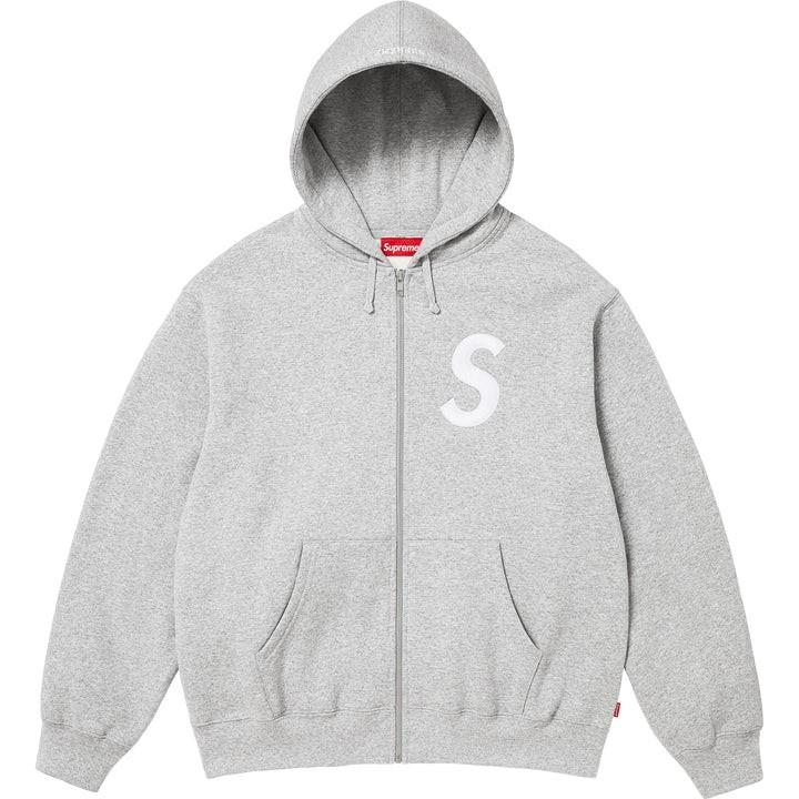 Supreme S Logotipa rāvējslēdzēja ar kapuci