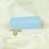 Nishikawa Wedgwood Down Half Blanket, 150x100cm, Washable, 50% White Duck Down, Wild Strawberry Pattern, Soft, Made In Japan, Green, AA77600003