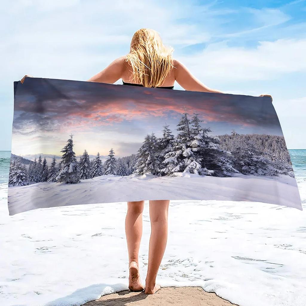 Sand Free Beach Towel Quick Dry Pool Towel,Large Beach Blanket,Lightweight Ultra Soft Highly Absorbent Bath Towel for Travel