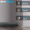 WINDBLOCK Draught Excluder Door Bottom Seal Wind Stopper Seal Insulation Set of 2