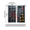 2 Pcs, Filtering Curtains (Excluding Rods, Non-Movable, Without Batteries) Workshop Toolsbackgroundsuitable For Use In Bedrooms